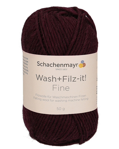 Wash+Filz-it! Fine , burgundy